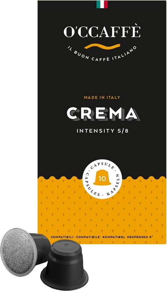 

Кофе в капсулах O'ccaffe Crema Nespresso 10 шт