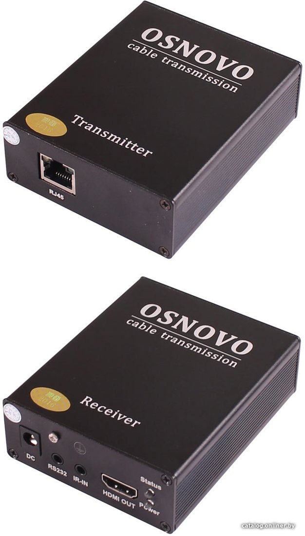 Удлинитель по витой паре Osnovo TLN-Hi/1+RLN-Hi/1