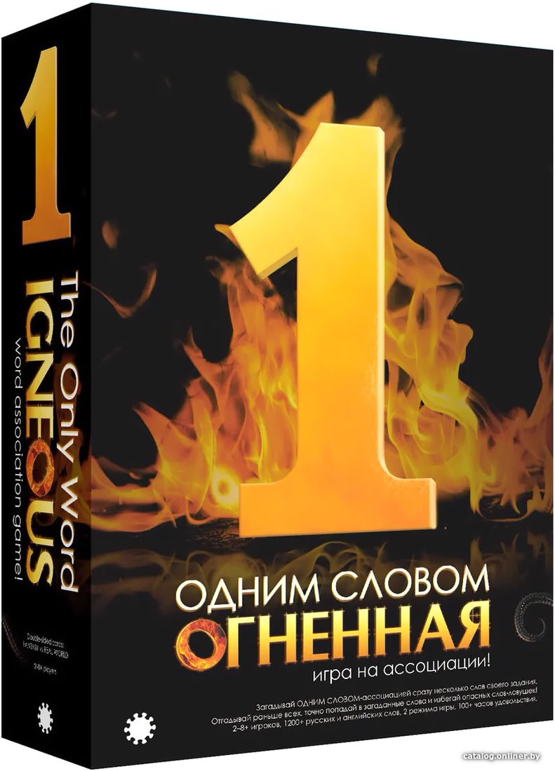 Настольная игра Экономикус Одним словом. Огненная