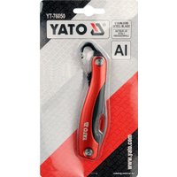 Складной нож Yato YT-76050