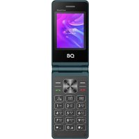 Кнопочный телефон BQ BQ-2412 Shell Duo (бирюзовый)