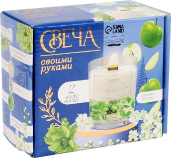 Набор для изготовления свечей Школа талантов Зеленое яблоко 10100649