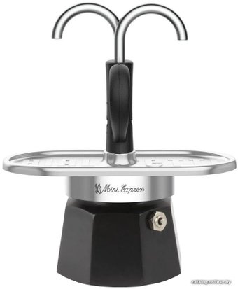 Гейзерная турка Bialetti Mini Express (черный)