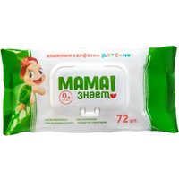 Влажные салфетки Мама знает Детские (72 шт)