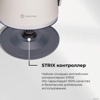 Электрический чайник Evolution KP18151D (белый)