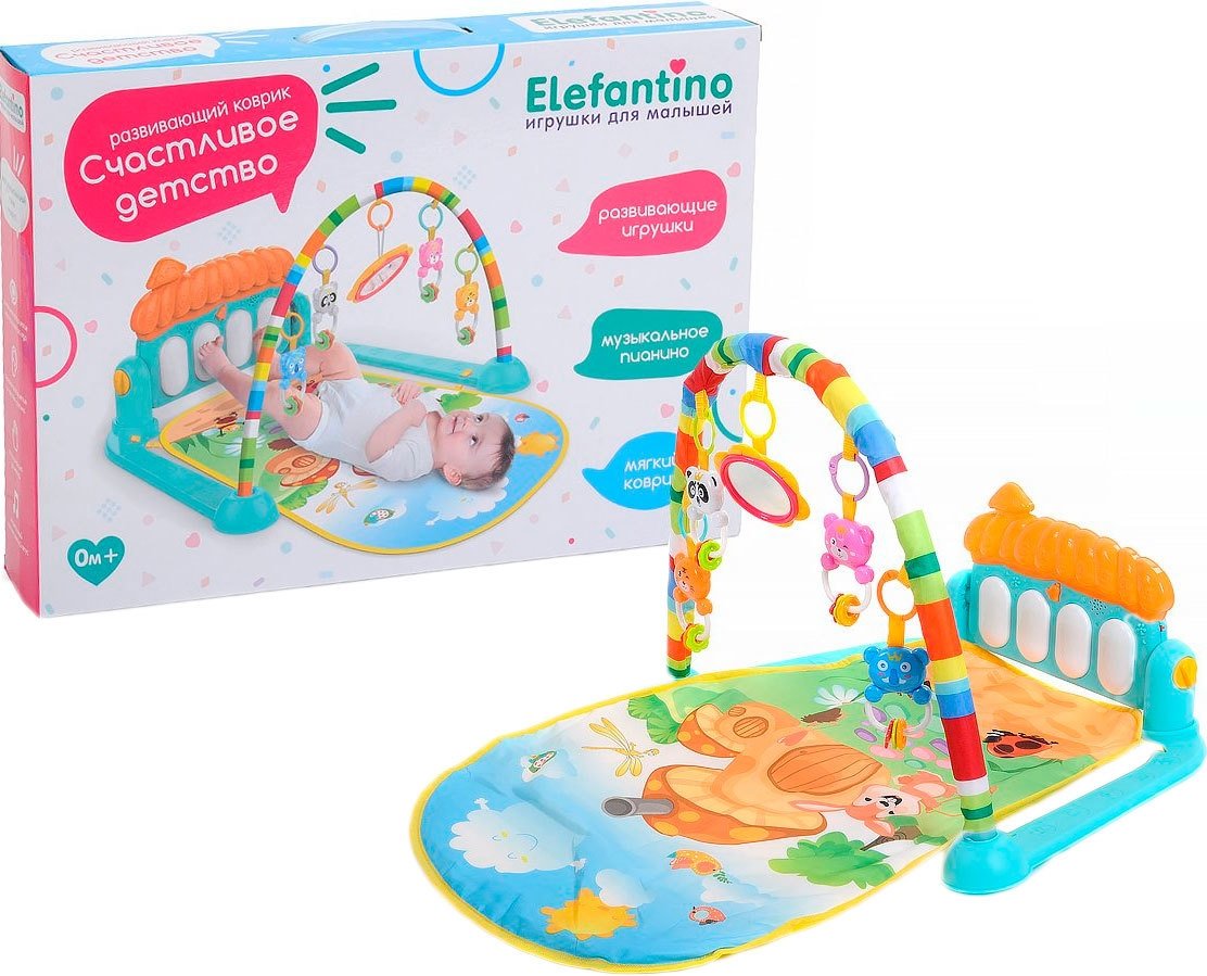 

Развивающий коврик Elefantino Счастливое детство IT104345