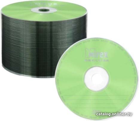DVD-RW диск Mirex 4.7Gb 4x UL130032A4T (50 шт.)
