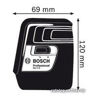 Лазерный нивелир Bosch GLL 3 X Professional [0601063CJ0]