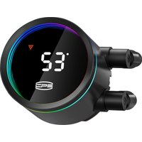 Система жидкостного охлаждения для процессора PCCooler DA360 Pro ARGB Digital (черный) в Орше