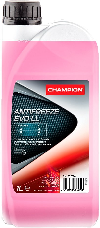 

Антифриз Champion EVO LL Evo 1л