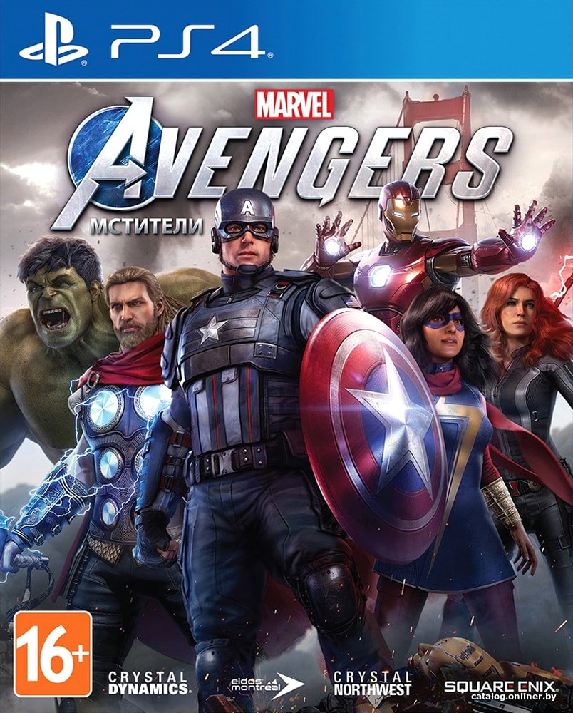Мстители Marvel для PlayStation 4
