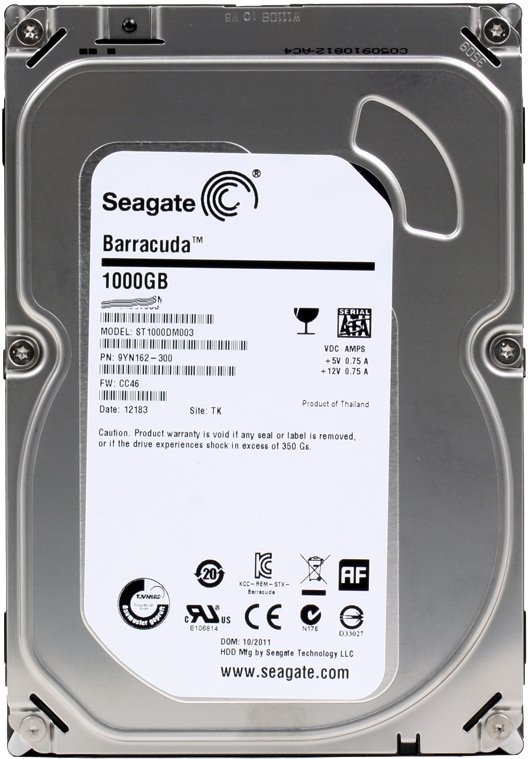 

Жесткий диск Seagate Barracuda 7200.14 1TB (ST1000DM003)