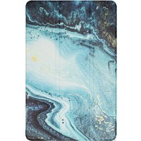 Чехол для планшета JFK Smart Case для Samsung Galaxy Tab A8 10.5 2021 (морской мрамор)