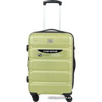 Чемодан-спиннер Francesco Molinary 336-161426/3-20 (салатовый)