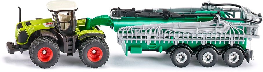 

Трактор Siku Claas Xerion с вакуумным танкером 1827