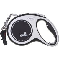 Поводок-рулетка Flexi New Comfort M Tape 5 м (черный)
