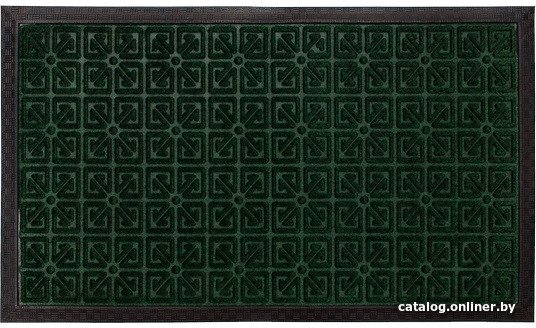 Придверный коврик ComeForte Уют Классик 60x90 (зеленый)