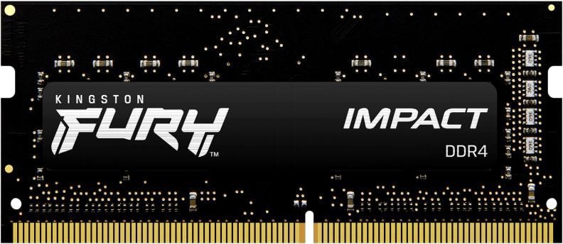 

Оперативная память Kingston FURY Impact 8GB DDR4 SODIMM PC4-25600 KF432S20IB/8