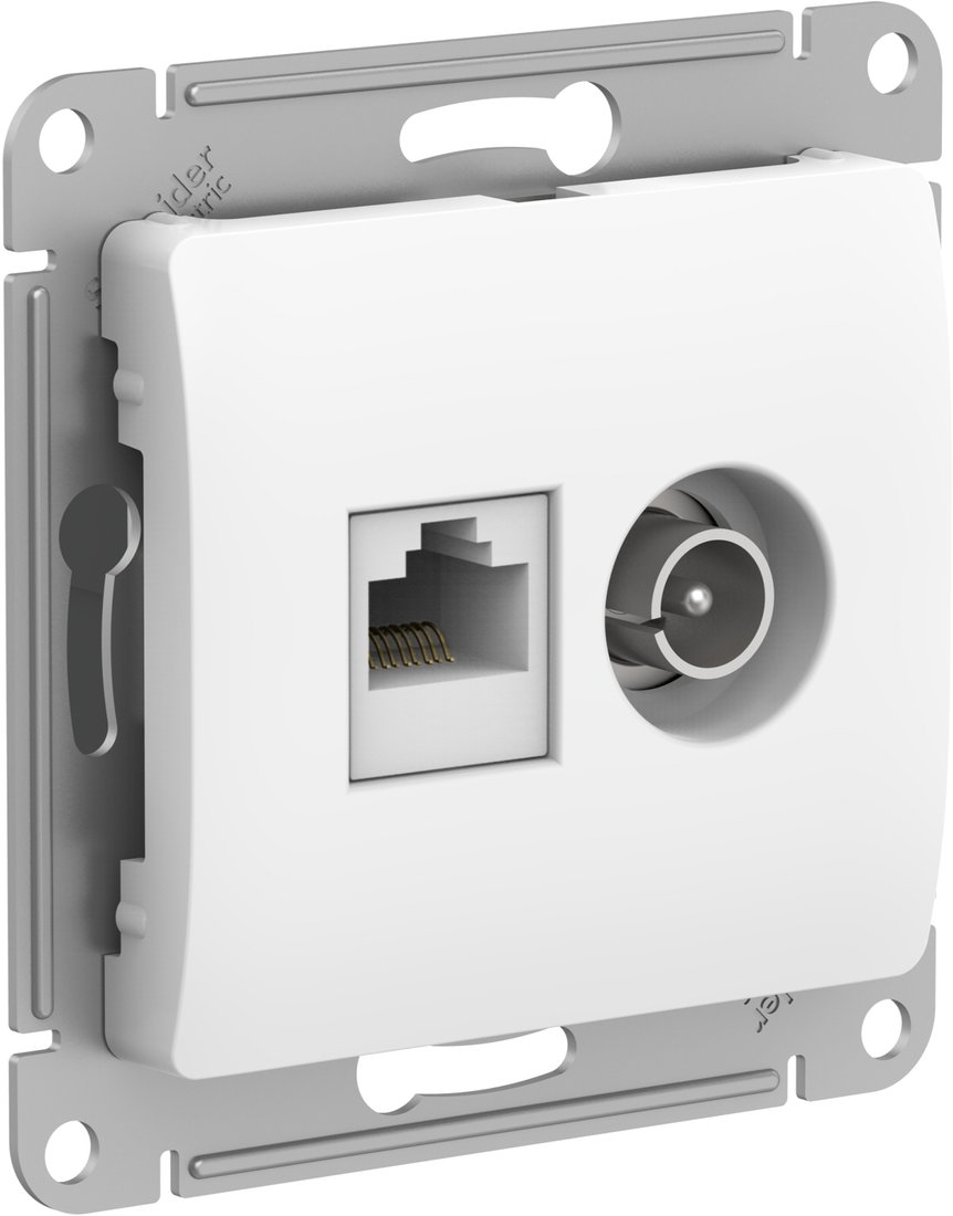 

Розетка компьютерная Systeme Electric Glossa GSL000189