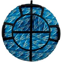 Тюбинг SnowDream Glamour S 100 см (молнии синие)