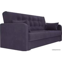 Диван Лига диванов Надежда 103074 (велюр, фиолетовый)