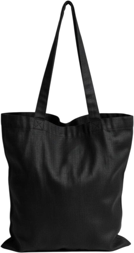 

Сумка шоппер Калинка АЛ-0028-Л23 (р.38-44см, черный)