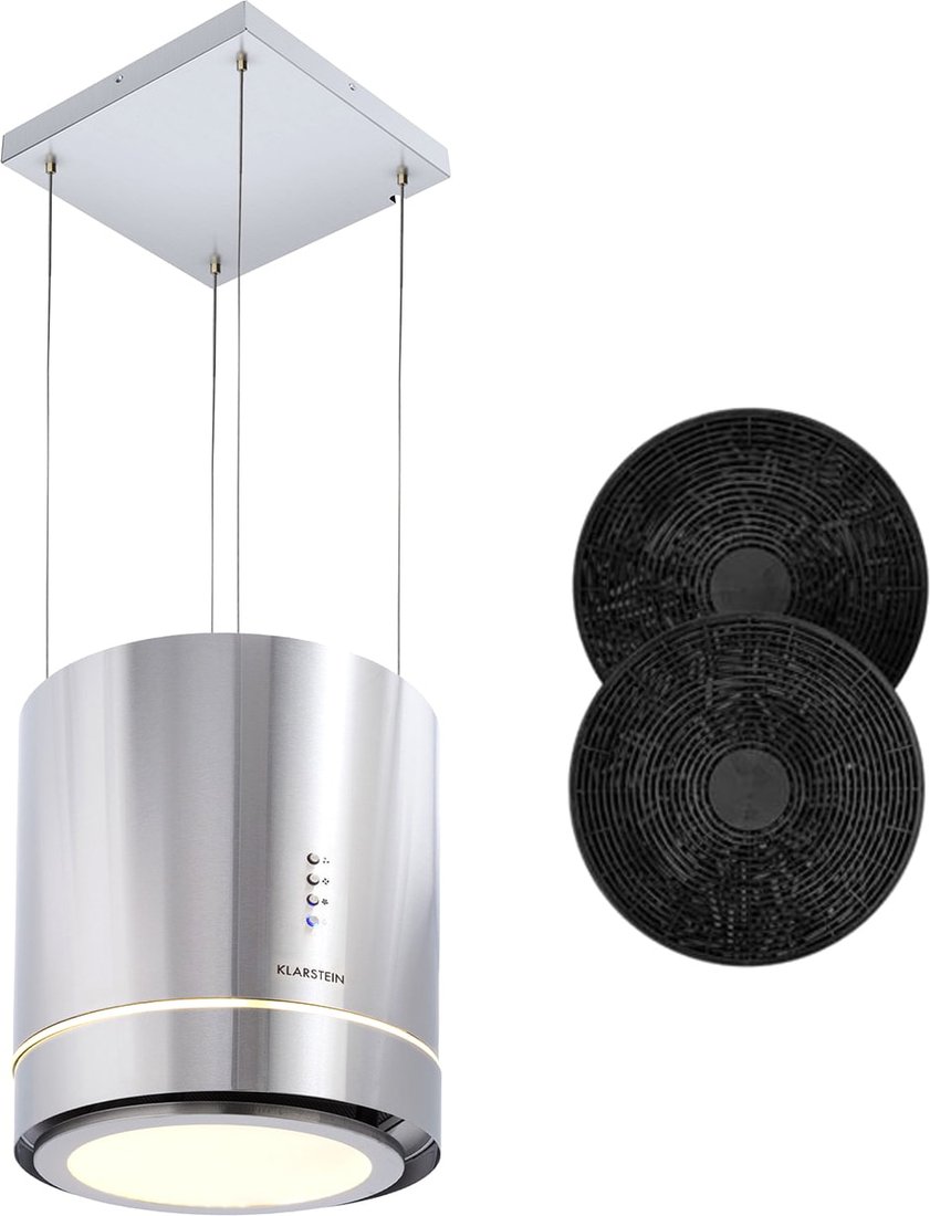 

Кухонная вытяжка Klarstein Tron Ambience Island (серебристый)