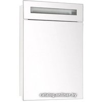  Aquanet Шкаф с зеркалом Адель 60 (белый)