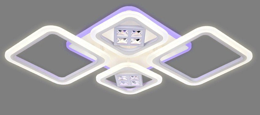

Припотолочная люстра Ambrella light FA286/4 WH (белый)