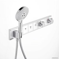 Смеситель Hansgrohe RainSelect 15357400 (белый/хром)