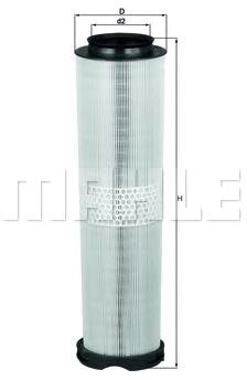 

Воздушный фильтр Mahle Knecht LX8165