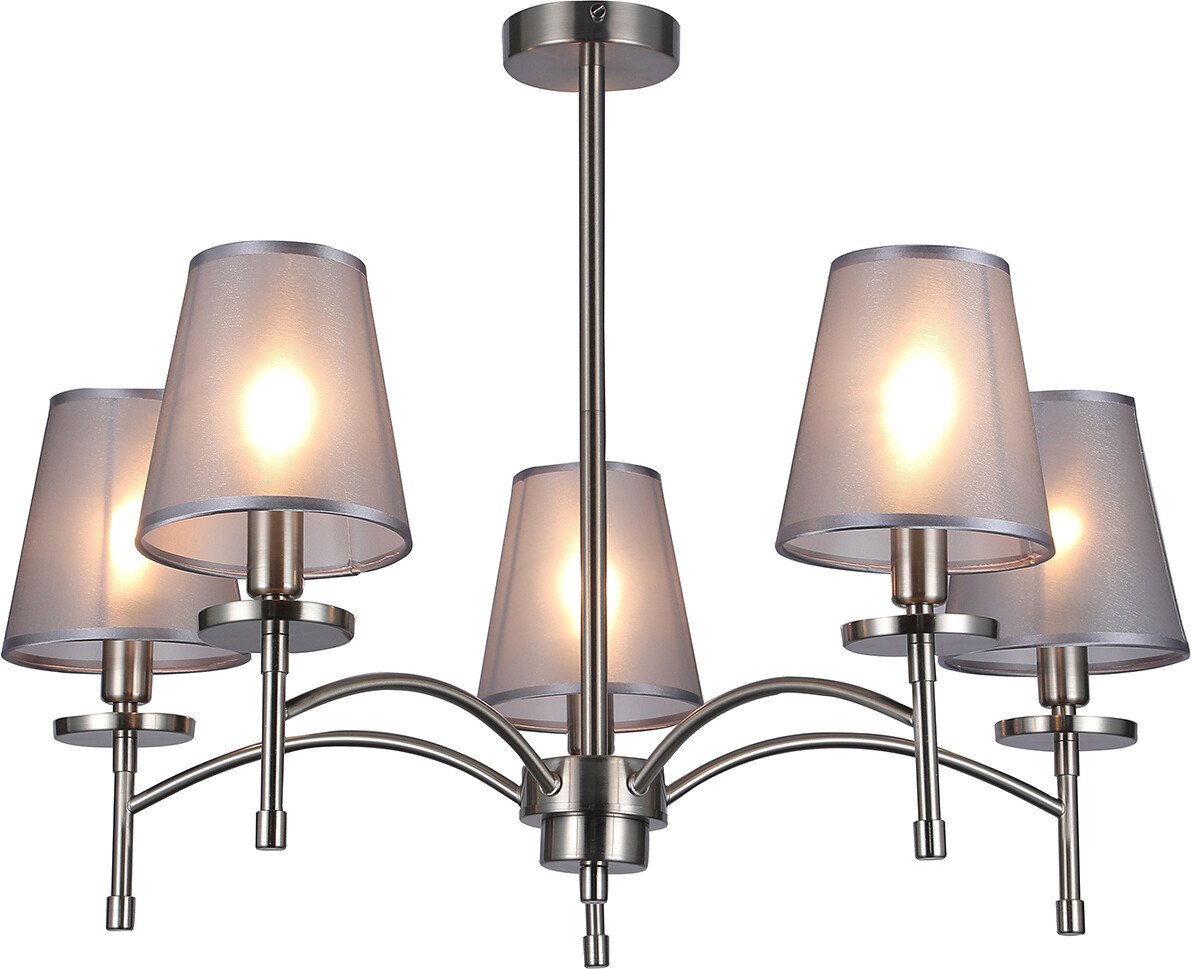 

Подвесная люстра Escada Faith 694/5PL E14*40W Nickel