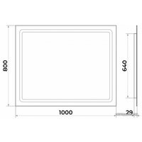  Toms Design Зеркало Jolante 100