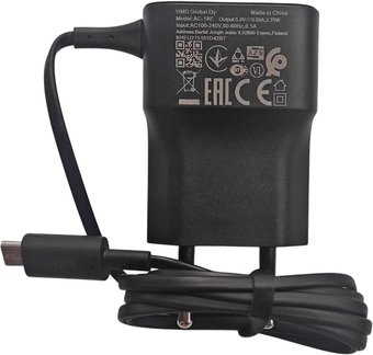 Сетевое зарядное Nokia AC-18E microUSB