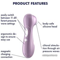 Вакуумный стимулятор клитора Satisfyer Pro 2 (фиолетовый)