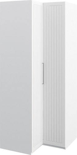 Шкаф распашной Elva Брис NEM02HС-2D-1000/1000/2400 (11) (белый)