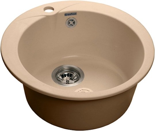 

Кухонная мойка GranFest Rondo GF-R480 (топаз)