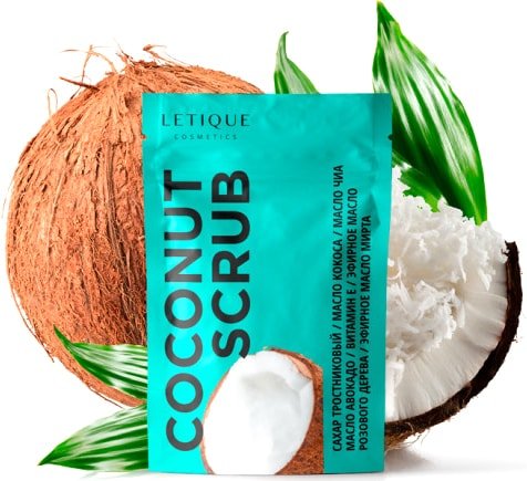 

Letique Cosmetics Кокосовый скраб 250 мл