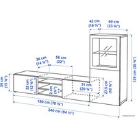 Стенка Ikea Бесто 093.304.97