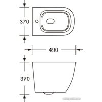 Унитаз подвесной Cerutti Spa Sella Aria Tornado CT9529