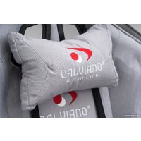 Игровое (геймерское) кресло Calviano Avanti Ultimato (серый, с подножкой)