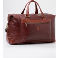 Дорожная сумка Franchesco Mariscotti 6-416кFM11 (пр морская галька, коричневый антрацит)