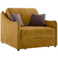 Кресло-кровать Mio Tesoro Эско 32 АТС80 (Ultra Mustard/Ultra Stone)