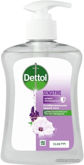 Dettol Мыло жидкое Антибактериальное для чувствительной кожи с ...