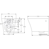 Унитаз подвесной BelBagno Flay-R [BB506CH + BB209SC]