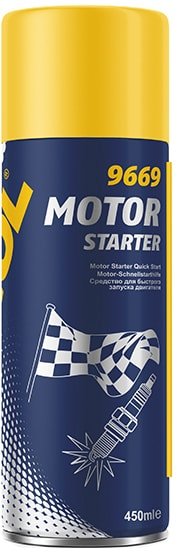 

В систему забора воздуха Mannol Motor Starter 450мл 9669