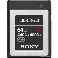 Карта памяти Sony XQD G QD-G64F/J 64GB