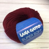 Пряжа для вязания Lana Gatto Super Soft 10105 50 г 125 м (бордо)