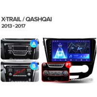 Автомагнитола Teyes 10.2" CC2 PLUS FTJ 3+32G для Nissan Qashqai 2 J11 F1 AB Manual air