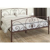 Кровать ИП Князев Нимфея 160x190 (коричневый)